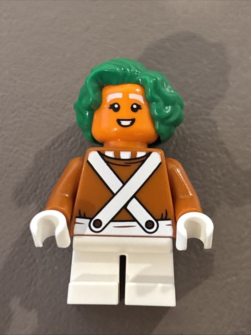 Lego Oompa Loompa Female Minifigure #idea251 Set #21360 Willy Wonka Brand New